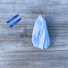 Load image into Gallery viewer, Light Blue Pocket Square
